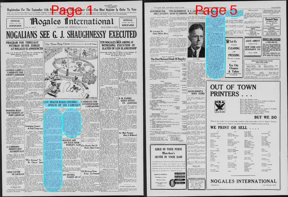 Page thumbnail for Nogales International