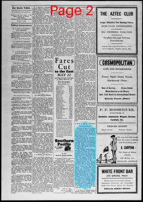 Page thumbnail for The Border Vidette