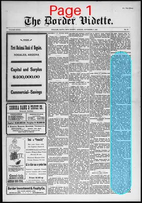 Page thumbnail for The Border Vidette