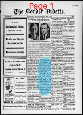 Page thumbnail for The Border Vidette
