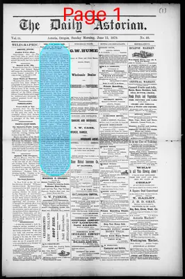 Page thumbnail for The Daily Astorian