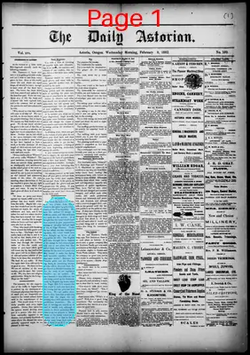 Page thumbnail for The Daily Astorian