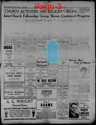 Page thumbnail for The Tribune Independent Of Michigan