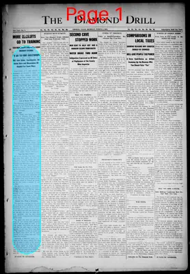 Page thumbnail for The Diamond Drill