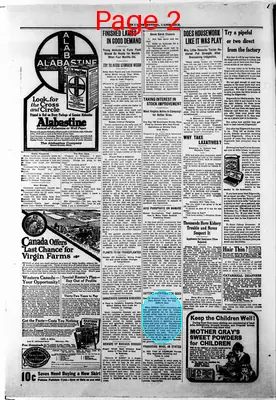 Page thumbnail for The L'anse Sentinel