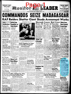 Page thumbnail for The Daily Monitor Leader