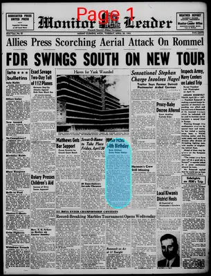 Page thumbnail for The Daily Monitor Leader