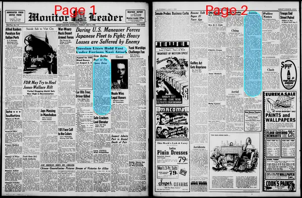 Page thumbnail for The Daily Monitor Leader