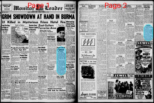 Page thumbnail for The Daily Monitor Leader