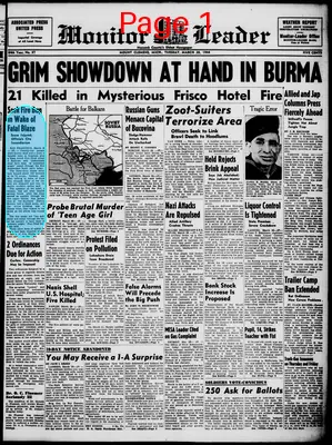 Page thumbnail for The Daily Monitor Leader