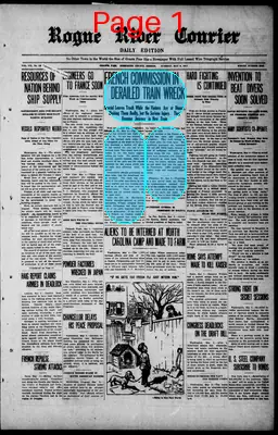 Page thumbnail for Rogue River Courier