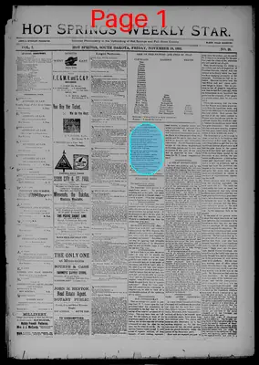 Page thumbnail for Hot Springs Weekly Star