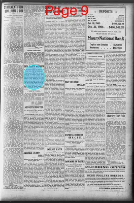 Page thumbnail for The Columbia Herald