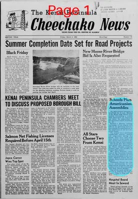 Page thumbnail for The Kenai Peninsula Cheechako News