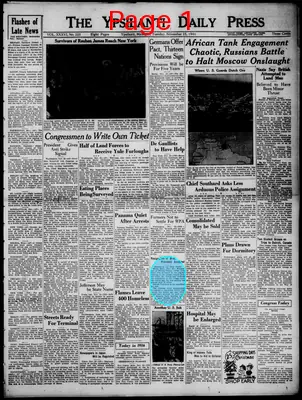 Page thumbnail for The Ypsilanti Daily Press