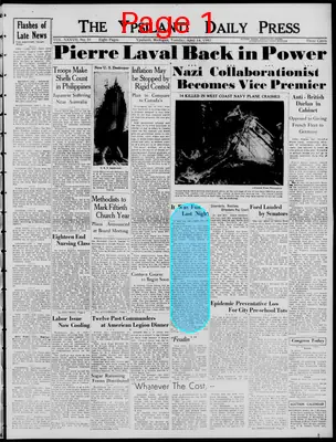 Page thumbnail for The Ypsilanti Daily Press