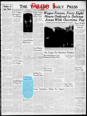 Page thumbnail for The Ypsilanti Daily Press