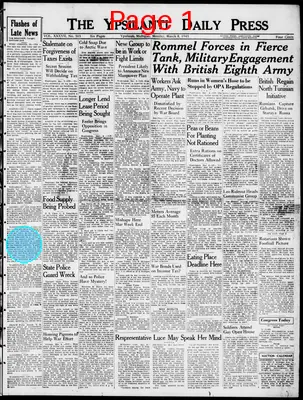 Page thumbnail for The Ypsilanti Daily Press