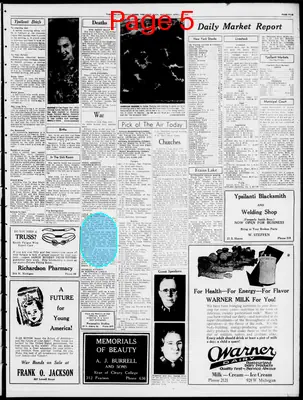 Page thumbnail for The Ypsilanti Daily Press