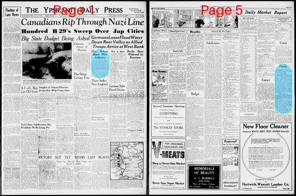 Page thumbnail for The Ypsilanti Daily Press