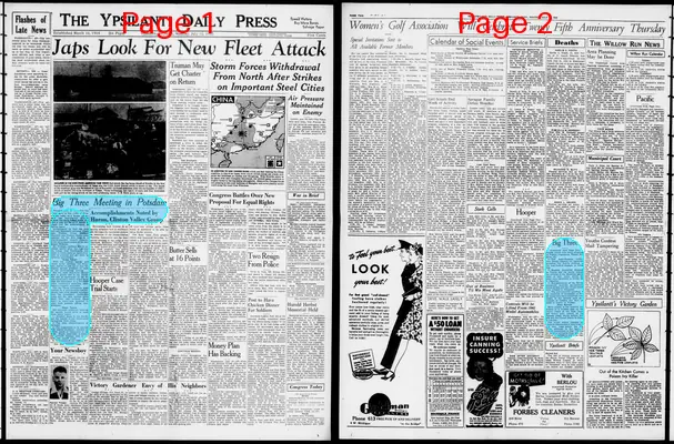 Page thumbnail for The Ypsilanti Daily Press
