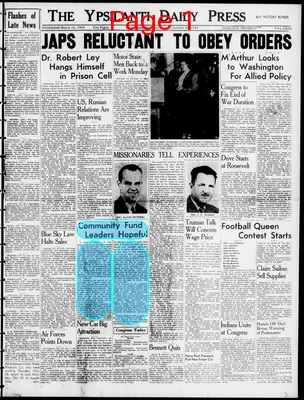 Page thumbnail for The Ypsilanti Daily Press