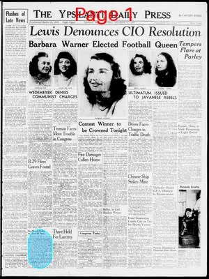 Page thumbnail for The Ypsilanti Daily Press