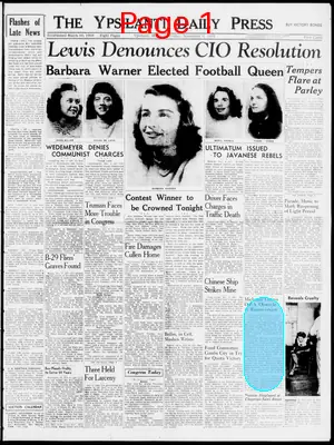 Page thumbnail for The Ypsilanti Daily Press