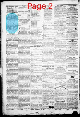 Page thumbnail for The Winchester Weekly Appeal