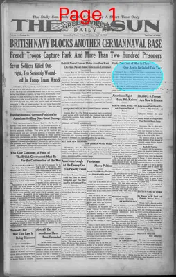 Page thumbnail for The Greeneville Daily Sun