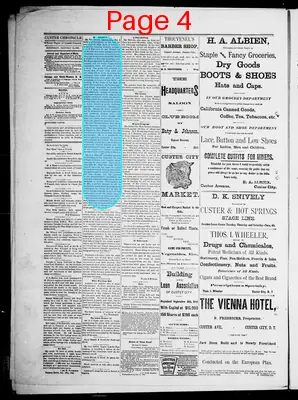 Page thumbnail for Custer Chronicle