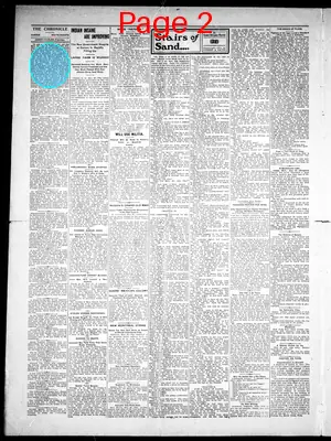 Page thumbnail for Custer Weekly Chronicle