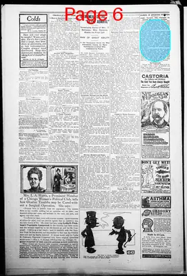 Page thumbnail for The Black Hills Union