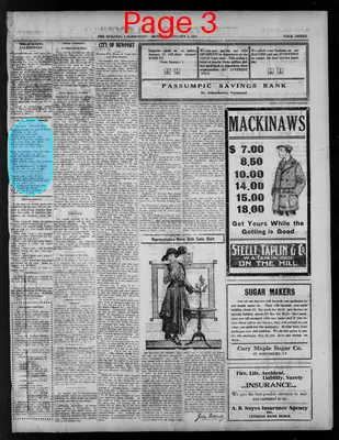Page thumbnail for The Evening Caledonian