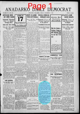 Page thumbnail for Anadarko Daily Democrat