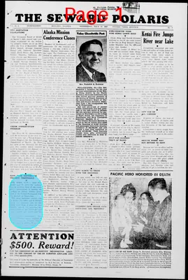 Page thumbnail for The Seward Polaris & Kenai Peninsula Aleutian Chain News