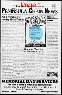 Page thumbnail for The Seward Polaris & Kenai Peninsula Aleutian Chain News