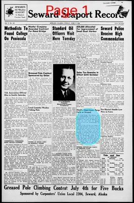 Page thumbnail for Seward Seaport Record