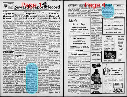 Page thumbnail for Seward Seaport Record