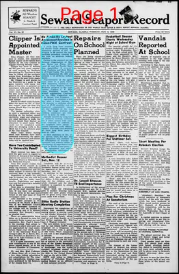 Page thumbnail for Seward Seaport Record