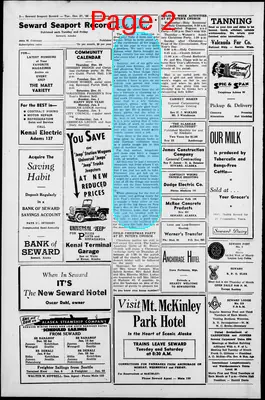 Page thumbnail for Seward Seaport Record