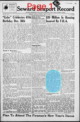 Page thumbnail for Seward Seaport Record