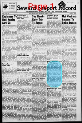 Page thumbnail for Seward Seaport Record