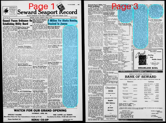 Page thumbnail for Seward Seaport Record