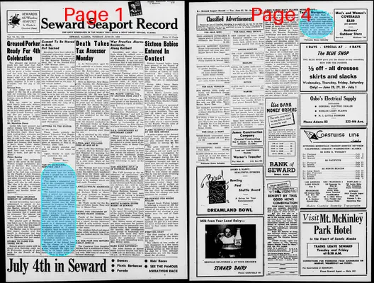 Page thumbnail for Seward Seaport Record