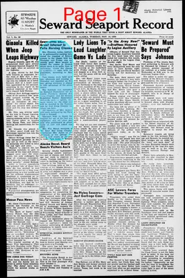 Page thumbnail for Seward Seaport Record
