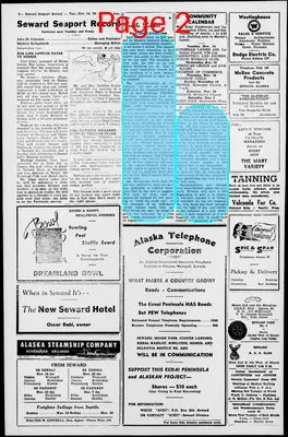 Page thumbnail for Seward Seaport Record