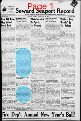 Page thumbnail for Seward Seaport Record