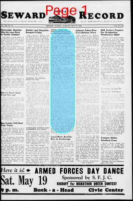 Page thumbnail for Seward Seaport Record