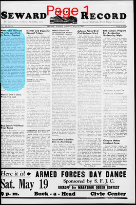 Page thumbnail for Seward Seaport Record